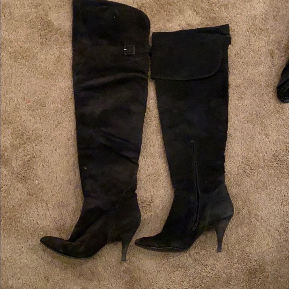 Clicks high heels boots